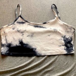 Marbled crop top size small from SHEIN cute just not for me!!